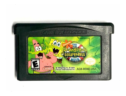 Spongebob Squarepants Movie - Original De Game Boy Advance