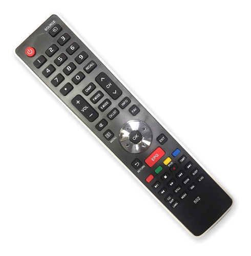 Control Remoto Led Tv Hisense Jvc Bgh Tecla Epg
