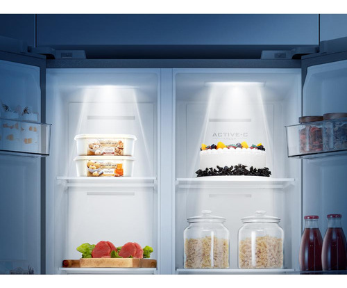 Refrigerador Midea Side By Side Inverter 17 P3 Con Wifi