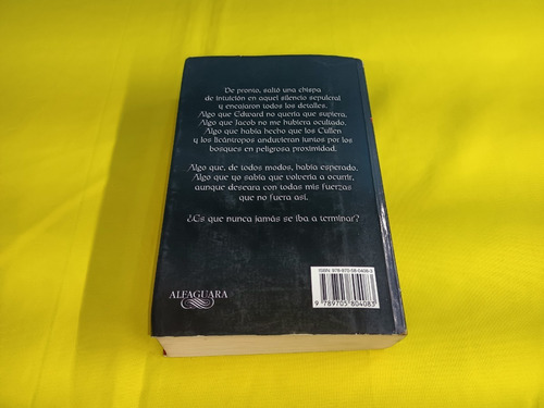 Libro Eclipse Stephenie Meyer De La Saga De Crepusculo (Usado)