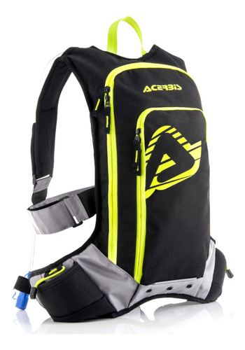 Camelback Bolso X Storm Acerbis 2 5 Litros Color Negro  Moto