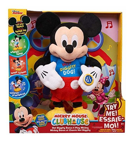 Mickey Mouse De Peluche Canta La Canción Hot Dog