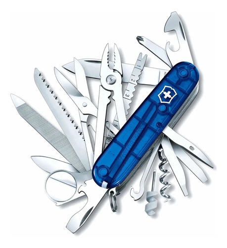 Victorinox Swisschamp Azul Translucida. Por Banimported