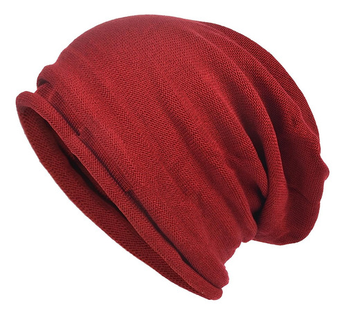 Gorro De Verano Para Hombre Largo Y Holgado Talla L Rojo