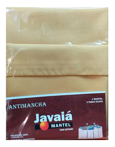 Mantel Rectangular Anti Manchas 1.50 X 2.50 Javaia