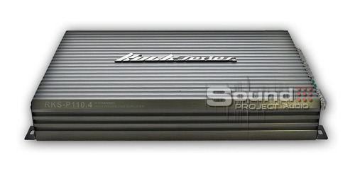 Imagen 3 de 7 de Combo Rockseries 4 Canales+clase D Rks-p110.4 + Rksp1100.1m
