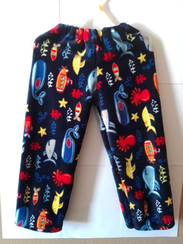 Pantalón Pijama Tela Polar Niño