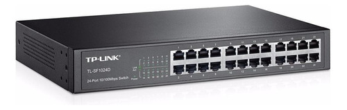 Switch Tp-link Rack 24 Portas 10/100mbps - Tl-sf1024d 