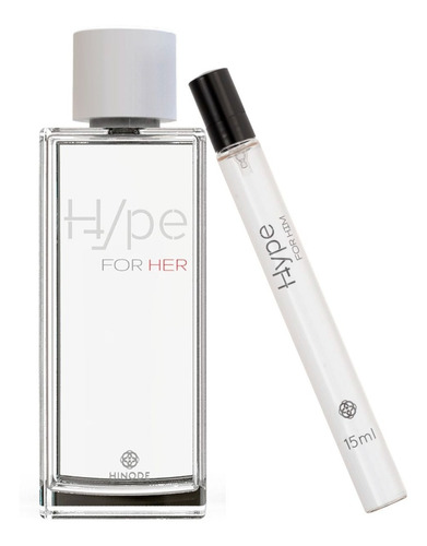 Imagem 1 de 7 de Perfume Feminino Hype For Her + Hype For Him 15ml