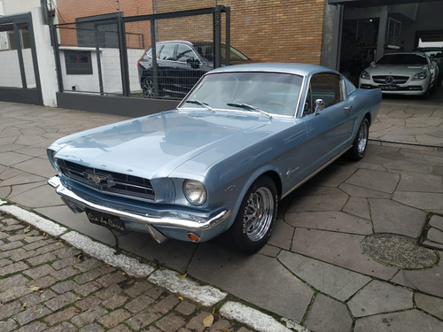 Imagem 12 de 15 de Mustang Fastback 1965, Placa Preta Em Exepcional Estado
