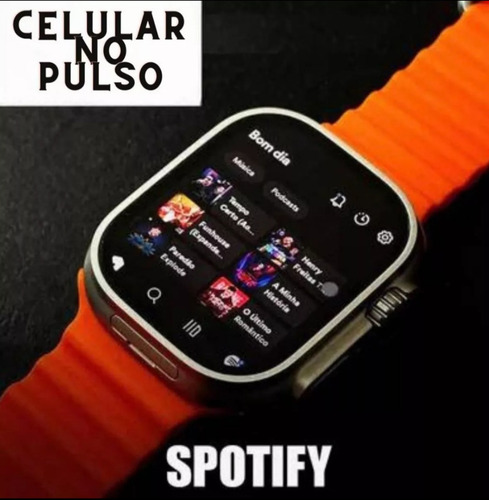 Smartwatch Bw9 Call 4g Com Sistema Android Entrada Para Chip