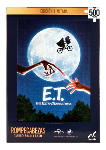 Et Extraterrestre Retro Spielberg Rompecabezas 500pz Novelty