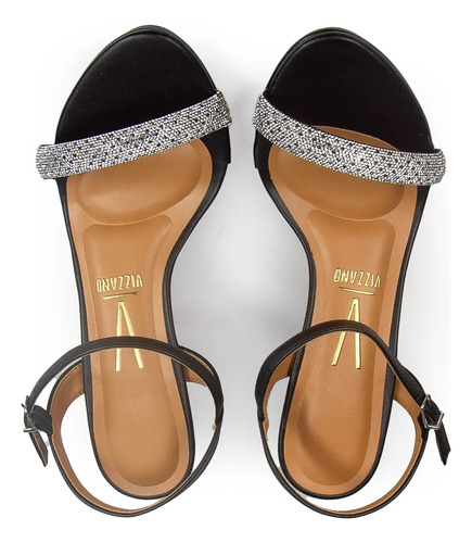 Zapatos Stilettos Mujer Vizzano Brillos Pulsera 6210-1037 F