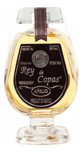 Caja De 6 Tequila Rey De Copas Reposado 750 Ml