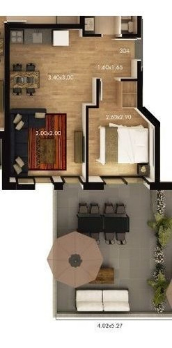 Imagen 2 de 7 de Venta Apartamento 1 Dormitorio Proyecto Bernardina Beone (ref: Bch-353)