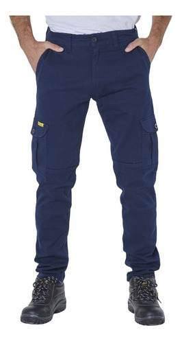 Pantalón Cargo Elastizado Pampero Fit Slim - Uso Intensivo