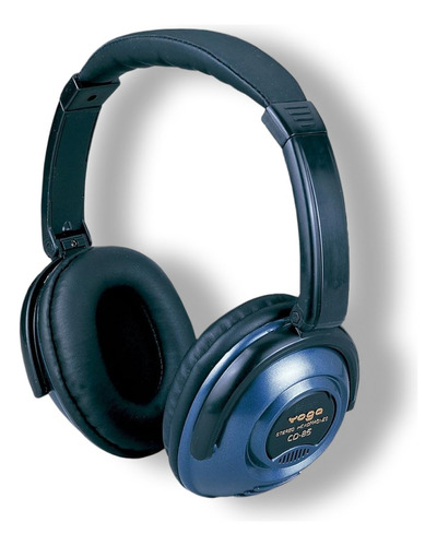 Headphone Cd-85 Bateria Eletronica Isola Ruído Externo Palco Cor Azul