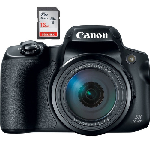 Canon Sx70 /65x / 4k / Wifi / 24mpx / Digic 8 / Mejor A Sx60