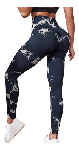 Calzas Leggings Push Up Tie Dye