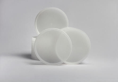 Imagen 3 de 8 de Tinas Plásticas Con Tapa Selva 8oz. (10x25)
