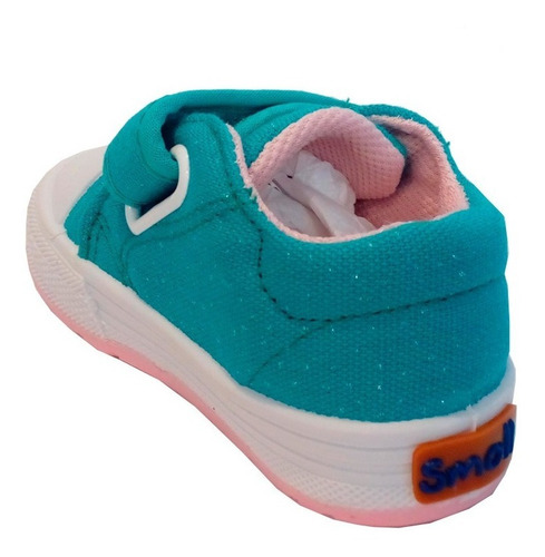 Imagen 2 de 10 de Zapatillas Bebe Niñas Abrojo Small Original Dixie (0327)