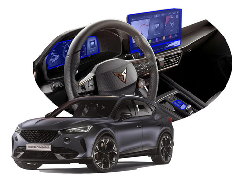 Gadget Collection Mx Película Protectora Kit Ppf Para Cupra Formentor 2021-2024 Color Transparente
