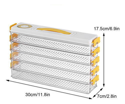 Caja For Albóndigas Gap Storage, Color Amarillo