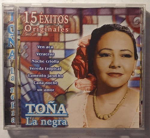 Cd Toña La Negra + 15 Éxitos Originales