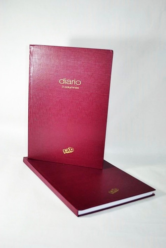 Imagen 3 de 3 de Libro Diario Rab 3 Columnas T/d - Cod. 2226