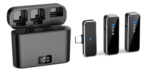 comprar Micrófono Lavalier Inalámbrico U9 Micrófono Lavalier Portáti
