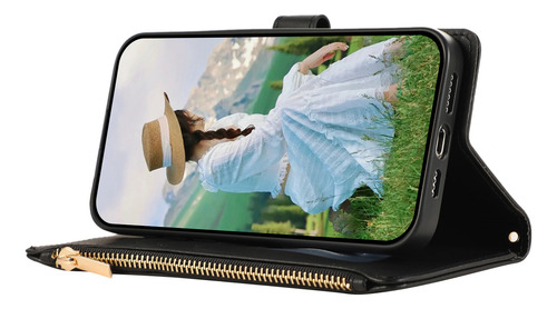 Funda Para Teléfono Honor X8b, Estilo Cartera, Tapa, Libro Abierto, Piel, Protección A Prueba De Golpes, Ranura Para Tarjetas S