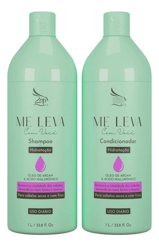 Kit Zap Me Leva Com Você Shampoo + Condicionador + Brinde