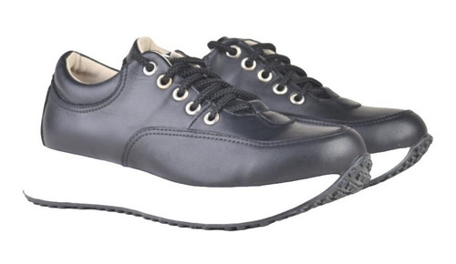 Imagen 3 de 6 de Zapatillas Urbanas De Mujer De Cuero Panter - Ferraro