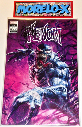 Venom #35 Variante Firmada X Stegman Y Cates- C O A- Ingles