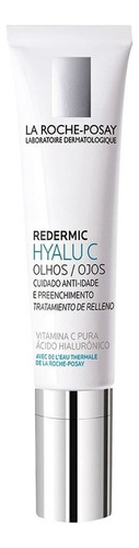 Crema Hyalu C Ojos La Roche-Posay Redermic día/noche para piel sensible de 15mL