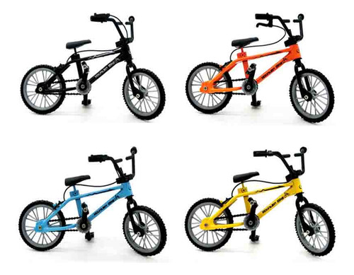 Mini Bike Finger Collectible, Paquete De 4