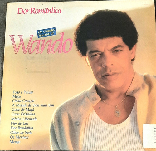 Lp Vinil Wando - Dor Romantica