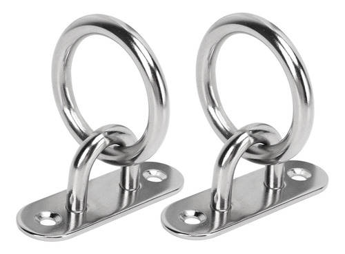 Placa Ocular Marine Hardware Hooks De Acero Inoxidable, 2 Un