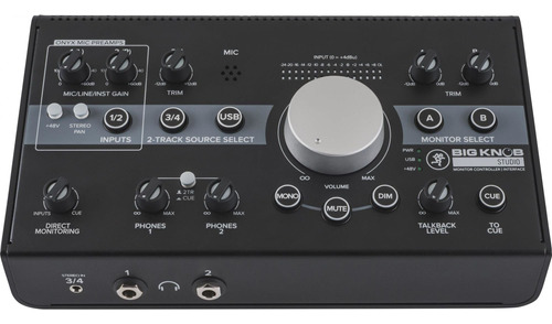 Controlador De Monitores Mackie Big Knob Studio 3x2 Activo