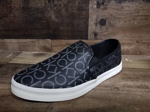 Tenis Calvin Klein Original Marren En Caja Dama Negro Cuotas sin