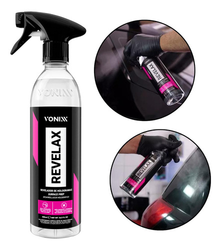 Kit Opty Polidor Revelax Remove Riscos Manchas Boinas Pano Cor Preto