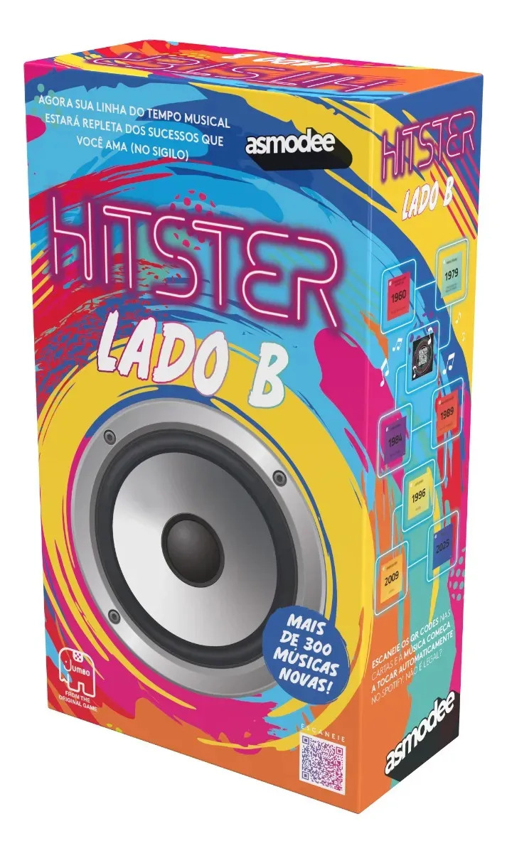 Hitster: Lado B Português Asmodee