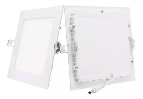 Imagen 3 de 8 de Panel Led 18w Spot Embutir Cuadrado Luz Calida Fria 1500 Lm