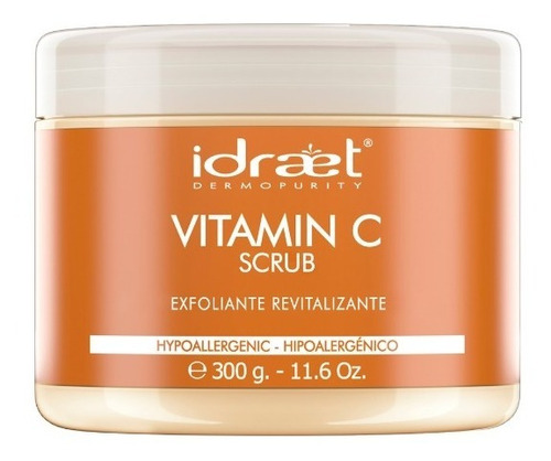 Exfoliante Facial Con Vitamina C  300 G Idraet 