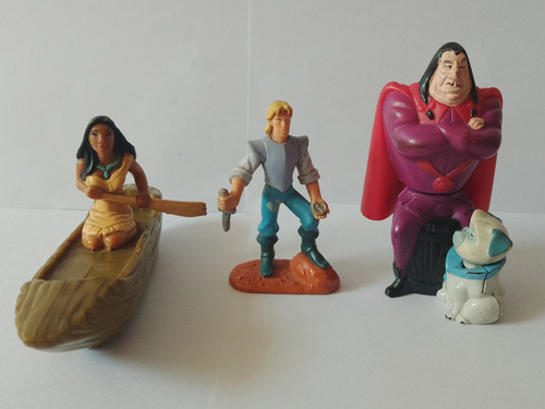 Pocahontas Jueguete Disney (de Segunda)valor X 3 Figuras