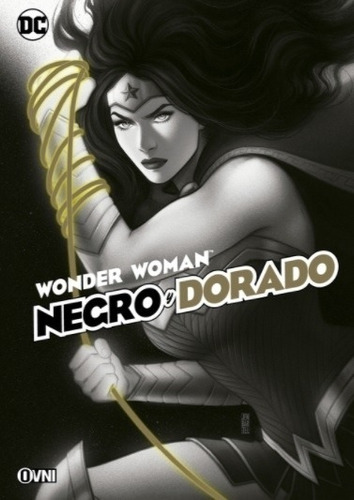 Wonder Woman Negro Y Dorado - Ovni - Comic