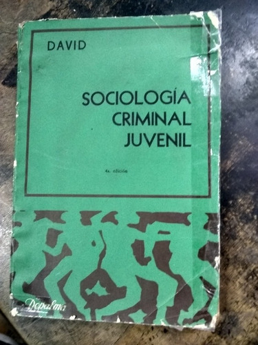 Sociología Criminal Juvenil. David