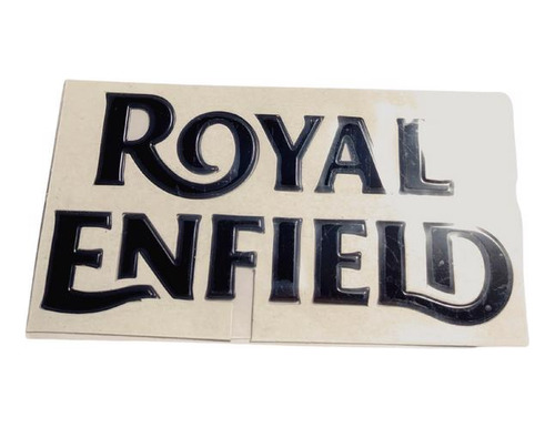 Calco 'royal Enfield' - Relieve Negro Royal Enfield