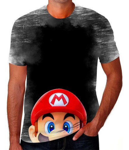Camiseta Camisa Super Mario Bros World Jogo 000001
