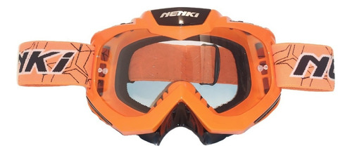 Antiparra Motocross Nenki Nk-1016 Modelo Basico Indumentaria Armazón Naranja